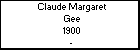 Claude Margaret Gee