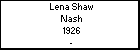 Lena Shaw Nash