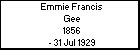 Emmie Francis Gee
