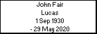 John Fair Lucas
