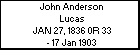 John Anderson Lucas